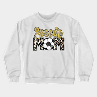 Soccer Mom Leopard Crewneck Sweatshirt